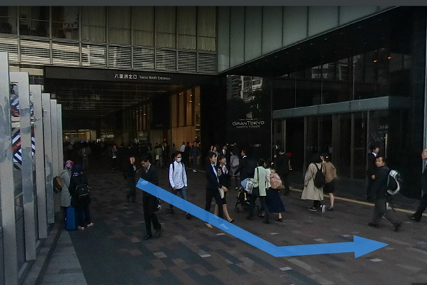 JR東京駅八重洲北口通路